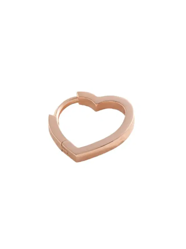 Antifer Heart Small 18-karat Rose Gold Single Earring Antifer Heart Small 18-karat Rose Gold Single Earring
