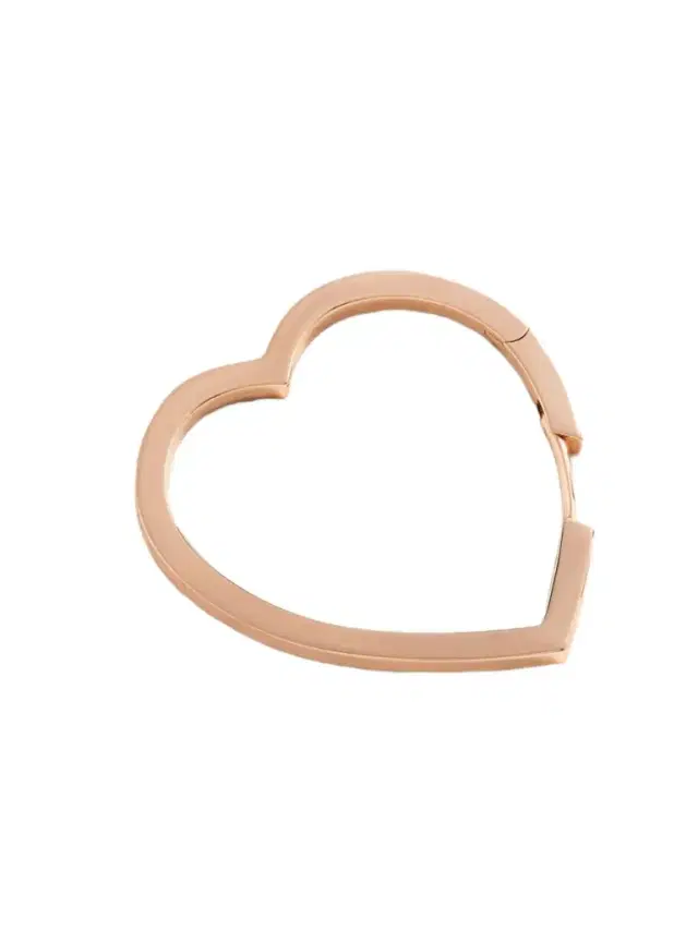 Antifer Heart Large 18-karat Rose Gold Single Earring Antifer Heart Large 18-karat Rose Gold Single Earring
