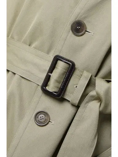 Balenciaga Oversized Belted Cotton-drill Trench Coat | Thumbnail 5 Balenciaga Oversized Belted Cotton-drill Trench Coat | Thumbnail 5