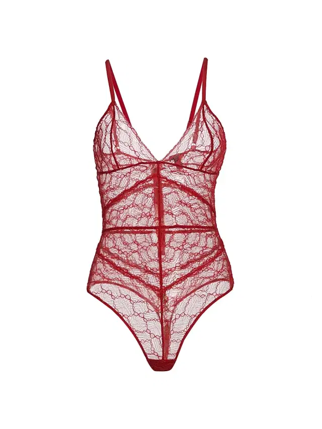 Women's Mon Cheri Sheer Lace Bodysuit Women's Mon Cheri Sheer Lace Bodysuit