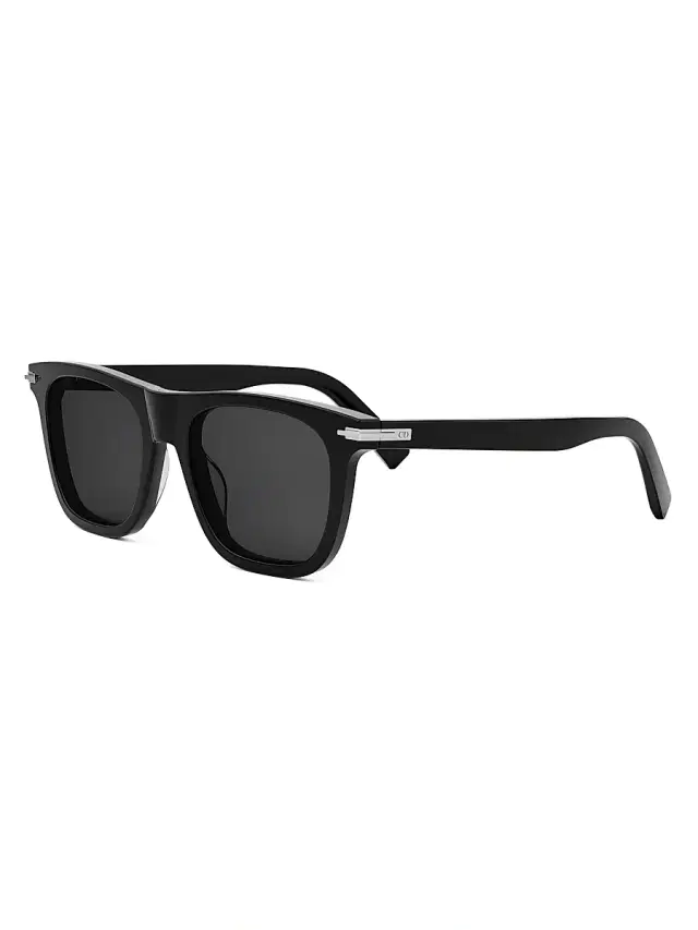 Men's DiorBlackSuit S13I Havana 53MM Square Sunglasses Men's DiorBlackSuit S13I Havana 53MM Square Sunglasses