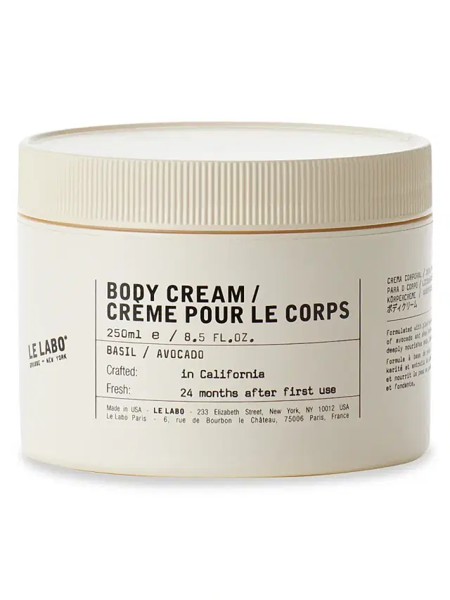 Basil Body Cream Basil Body Cream