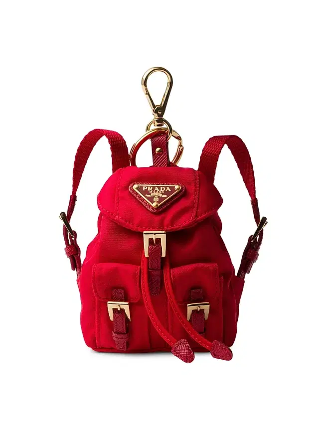 Women's Mini Icon Re-Nylon Bag Charm Women's Mini Icon Re-Nylon Bag Charm
