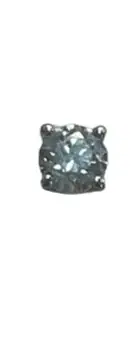 0.25ct Diamond 14K White Gold 0.25g One Side Earring 0.25ct Diamond 14K White Gold 0.25g One Side Earring