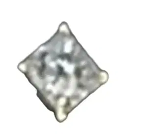 0.6ctw Diamond Princess Studs 14K Gold 01 Side Earring 0.6ctw Diamond Princess Studs 14K Gold 01 Side Earring
