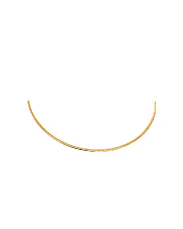 14K YG 11.g Hard Necklace Small 14K YG 11.g Hard Necklace Small