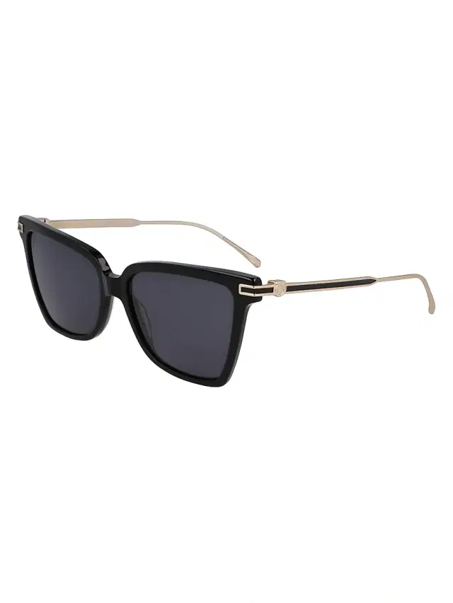 Women's Gancini 56MM Butterfly Sunglasses - Dark Grey Black Women's Gancini 56MM Butterfly Sunglasses - Dark Grey Black