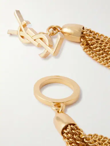Saint Laurent Cassandre Gold-tone Bracelet | Thumbnail 4 Saint Laurent Cassandre Gold-tone Bracelet | Thumbnail 4