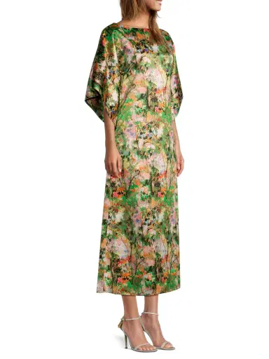 Frances Valentine Women's Spinnaker Painterly Maxi Dress | Thumbnail 3 Frances Valentine Women's Spinnaker Painterly Maxi Dress | Thumbnail 3