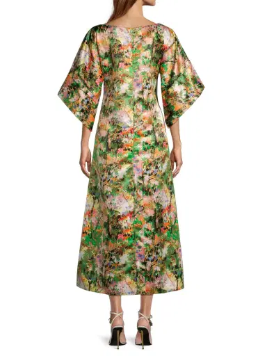 Frances Valentine Women's Spinnaker Painterly Maxi Dress | Thumbnail 4 Frances Valentine Women's Spinnaker Painterly Maxi Dress | Thumbnail 4