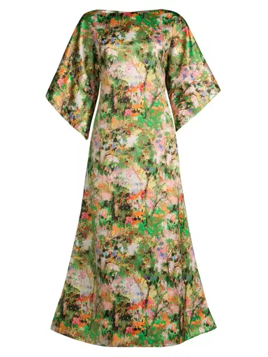 Frances Valentine Women's Spinnaker Painterly Maxi Dress | Thumbnail 6 Frances Valentine Women's Spinnaker Painterly Maxi Dress | Thumbnail 6