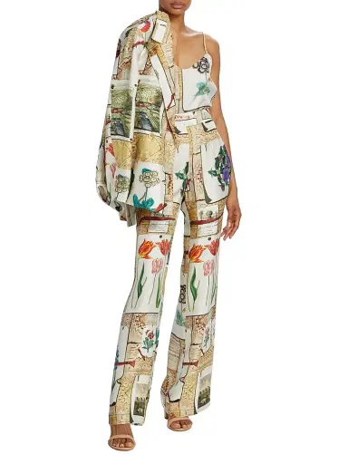 Libertine Women's Colefax Slim Aarons Pants - Tan Multi | Thumbnail 2 Libertine Women's Colefax Slim Aarons Pants - Tan Multi | Thumbnail 2