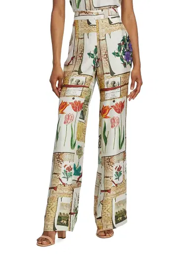Libertine Women's Colefax Slim Aarons Pants - Tan Multi | Thumbnail 3 Libertine Women's Colefax Slim Aarons Pants - Tan Multi | Thumbnail 3