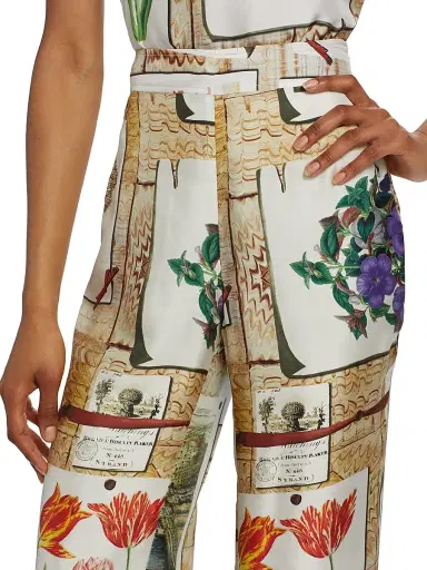 Libertine Women's Colefax Slim Aarons Pants - Tan Multi | Thumbnail 6 Libertine Women's Colefax Slim Aarons Pants - Tan Multi | Thumbnail 6