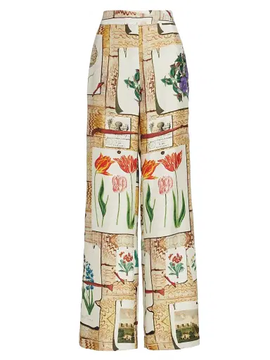 Libertine Women's Colefax Slim Aarons Pants - Tan Multi | Thumbnail 1 Libertine Women's Colefax Slim Aarons Pants - Tan Multi | Thumbnail 1