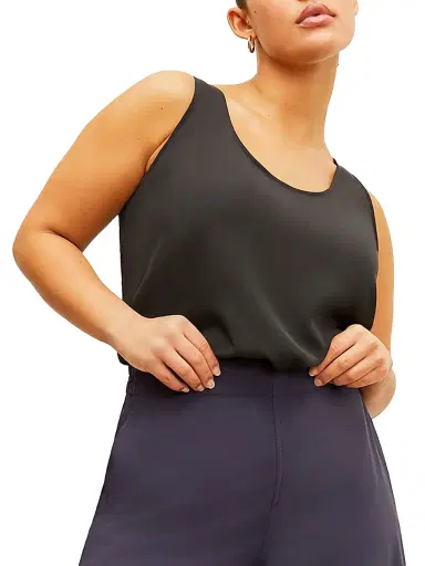 M.M.LaFleur Women's Vicky Tank Top - Black | Thumbnail 3 M.M.LaFleur Women's Vicky Tank Top - Black | Thumbnail 3
