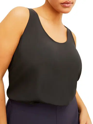 M.M.LaFleur Women's Vicky Tank Top - Black | Thumbnail 4 M.M.LaFleur Women's Vicky Tank Top - Black | Thumbnail 4