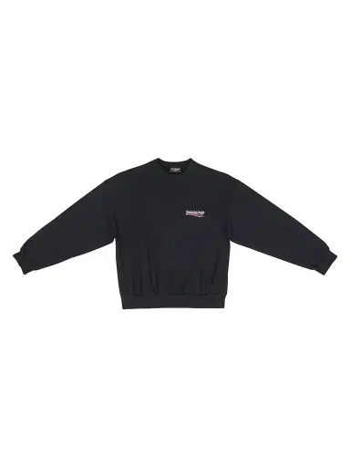 Balenciaga Political Campaign Sweatshirt Regular Fit - Black | Thumbnail 1 Balenciaga Political Campaign Sweatshirt Regular Fit - Black | Thumbnail 1