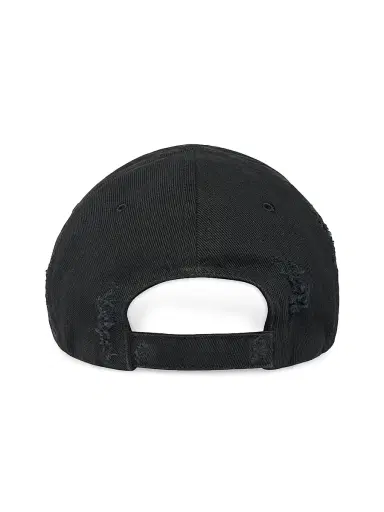 Balenciaga Men's Front Piercing Baseball Cap - Black Faded | Thumbnail 3 Balenciaga Men's Front Piercing Baseball Cap - Black Faded | Thumbnail 3