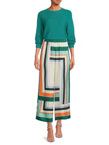 Weekend Max Mara Women's Linz Cotton Sweater - Emerald | Thumbnail 2 Weekend Max Mara Women's Linz Cotton Sweater - Emerald | Thumbnail 2