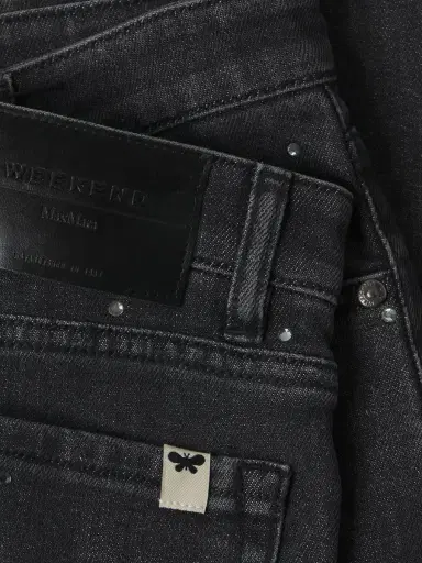 Weekend Max Mara Women's Crystal Embellished Skinny Jeans - Black | Thumbnail 5 Weekend Max Mara Women's Crystal Embellished Skinny Jeans - Black | Thumbnail 5