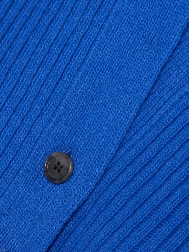 Victoria Beckham Wrap-effect Ribbed Wool And Cashmere-blend Cardigan | Thumbnail 4 Victoria Beckham Wrap-effect Ribbed Wool And Cashmere-blend Cardigan | Thumbnail 4