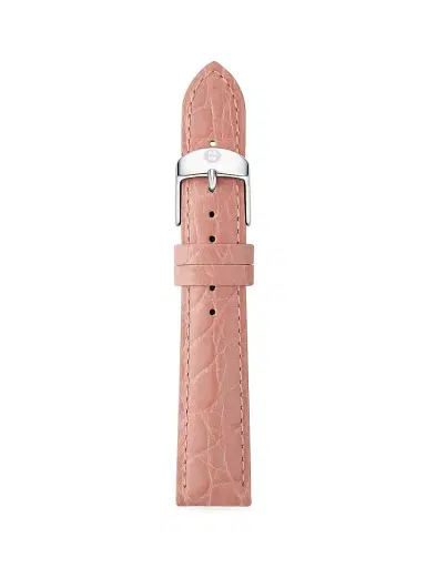 Michele Women's Croc-Effect Leather Strap 18mm | Thumbnail 1 Michele Women's Croc-Effect Leather Strap 18mm | Thumbnail 1