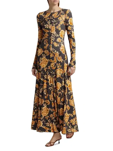 Kivari Women's Kaia Floral Knit Dress - Kaia | Thumbnail 2 Kivari Women's Kaia Floral Knit Dress - Kaia | Thumbnail 2