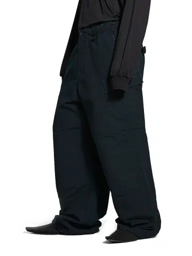 Balenciaga Men's Cargo Pants - Ink | Thumbnail 6 Balenciaga Men's Cargo Pants - Ink | Thumbnail 6