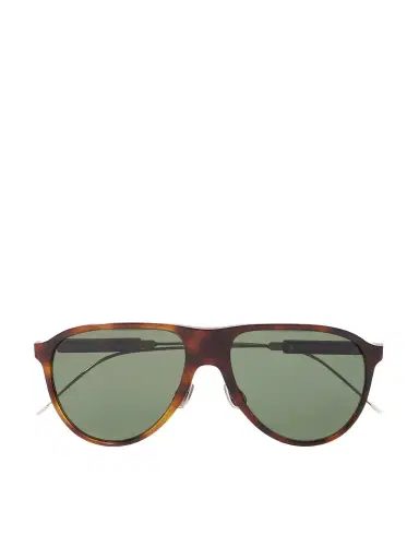 Brunello Cucinelli Aviator-style Tortoiseshell Acetate And Gold-tone Sunglasses | Thumbnail 1 Brunello Cucinelli Aviator-style Tortoiseshell Acetate And Gold-tone Sunglasses | Thumbnail 1