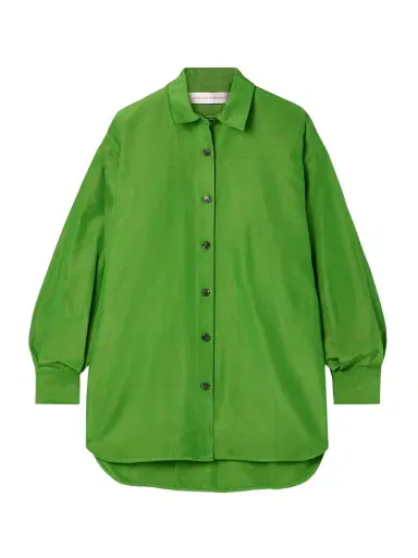 Carolina Herrera Cotton-blend Faille Shirt | Thumbnail 1 Carolina Herrera Cotton-blend Faille Shirt | Thumbnail 1