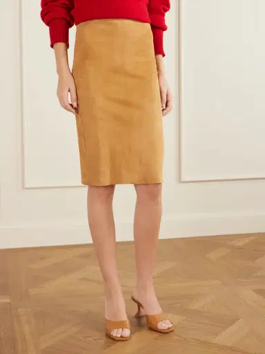 STOULS Gilda Suede Skirt | Thumbnail 3 STOULS Gilda Suede Skirt | Thumbnail 3