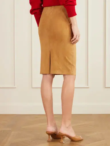 STOULS Gilda Suede Skirt | Thumbnail 4 STOULS Gilda Suede Skirt | Thumbnail 4