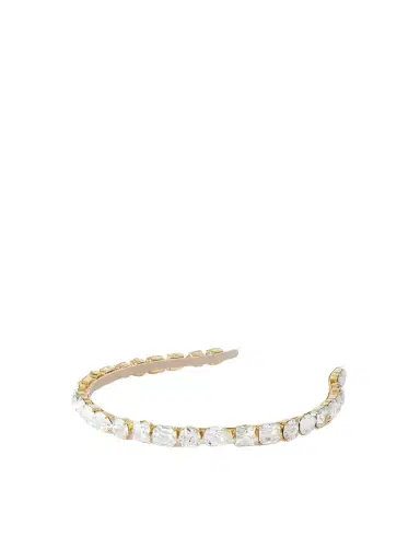 Balmain Eclat Swarovski Crystal-embellished Gold-plated Headband | Thumbnail 1 Balmain Eclat Swarovski Crystal-embellished Gold-plated Headband | Thumbnail 1