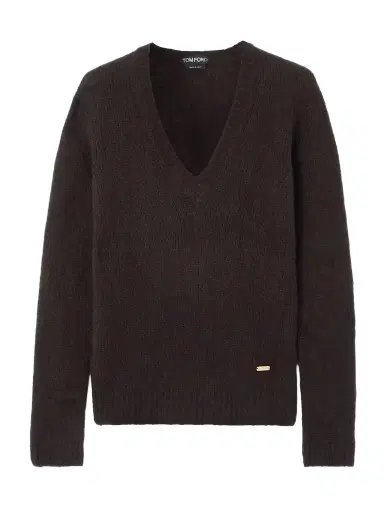 Tom Ford Cashmere And Silk-blend Sweater | Thumbnail 1 Tom Ford Cashmere And Silk-blend Sweater | Thumbnail 1