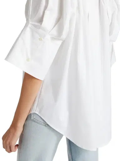 A.L.C. Women's Chloe Oversized Top - White | Thumbnail 5 A.L.C. Women's Chloe Oversized Top - White | Thumbnail 5