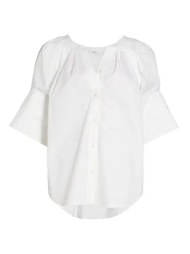 A.L.C. Women's Chloe Oversized Top - White | Thumbnail 7 A.L.C. Women's Chloe Oversized Top - White | Thumbnail 7