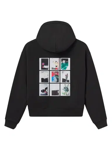 Agolde Men's X RSVP Gallery Easton Polaroid Print Hoodie - Multiple Print | Thumbnail 2 Agolde Men's X RSVP Gallery Easton Polaroid Print Hoodie - Multiple Print | Thumbnail 2