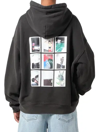 Agolde Men's X RSVP Gallery Easton Polaroid Print Hoodie - Multiple Print | Thumbnail 5 Agolde Men's X RSVP Gallery Easton Polaroid Print Hoodie - Multiple Print | Thumbnail 5