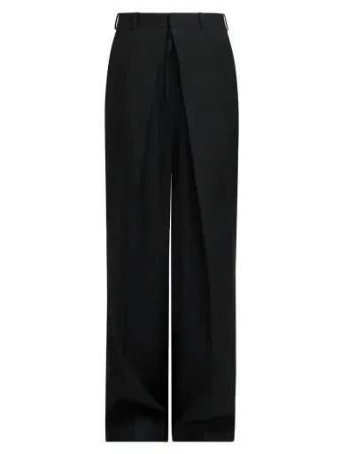 Alexander McQueen Men's Formal Deep Pleated Trousers - Black | Thumbnail 6 Alexander McQueen Men's Formal Deep Pleated Trousers - Black | Thumbnail 6