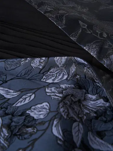 Kay Unger Women's Lottie Floral Cocktail Dress - Dark Midnight | Thumbnail 6 Kay Unger Women's Lottie Floral Cocktail Dress - Dark Midnight | Thumbnail 6