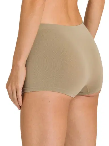 Hanro Women's Touch Feeling Boy Shorts - Coriander | Thumbnail 3 Hanro Women's Touch Feeling Boy Shorts - Coriander | Thumbnail 3