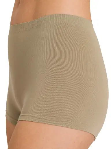 Hanro Women's Touch Feeling Boy Shorts - Coriander | Thumbnail 4 Hanro Women's Touch Feeling Boy Shorts - Coriander | Thumbnail 4