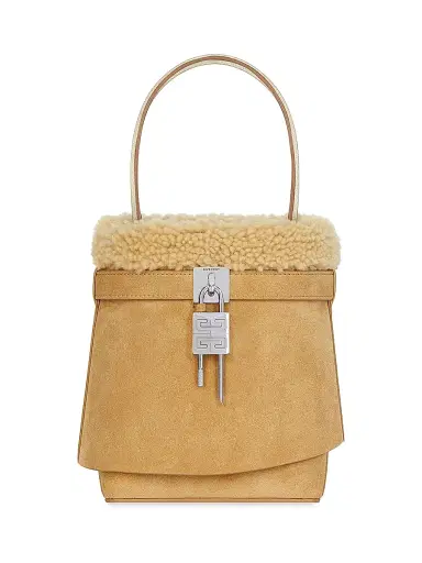 Givenchy Women's Shark Lock Bucket Bag - Hazel | Thumbnail 1 Givenchy Women's Shark Lock Bucket Bag - Hazel | Thumbnail 1