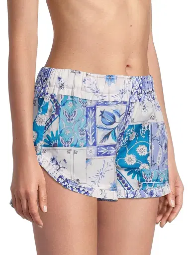The Lazy Poet Women's Somewhere Beyond The Sea Rosie Positano 2-Piece Pajama Set - Positano | Thumbnail 4 The Lazy Poet Women's Somewhere Beyond The Sea Rosie Positano 2-Piece Pajama Set - Positano | Thumbnail 4