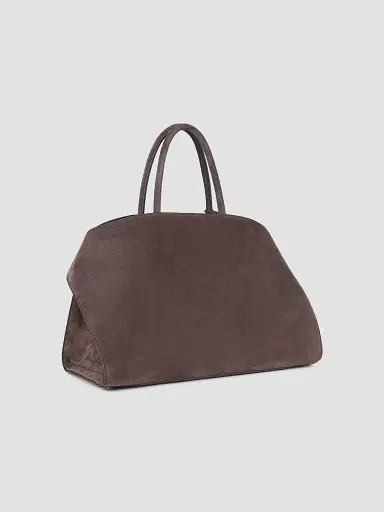 Ferragamo Women's Large Hug Suede Top Handle Bag | Thumbnail 4 Ferragamo Women's Large Hug Suede Top Handle Bag | Thumbnail 4