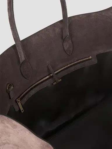 Ferragamo Women's Large Hug Suede Top Handle Bag | Thumbnail 5 Ferragamo Women's Large Hug Suede Top Handle Bag | Thumbnail 5