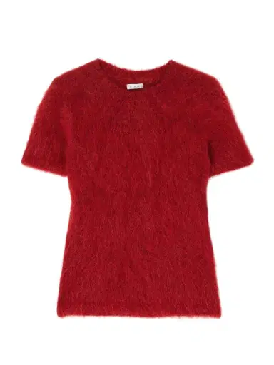St. Agni Baby Tee Brushed Alpaca-blend Sweater - xx small | Thumbnail 1 St. Agni Baby Tee Brushed Alpaca-blend Sweater - xx small | Thumbnail 1