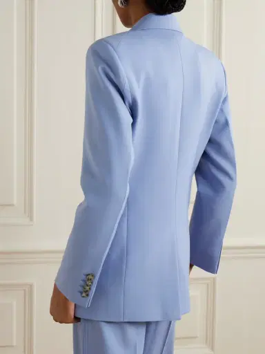 Victoria Beckham Twill Blazer | Thumbnail 4 Victoria Beckham Twill Blazer | Thumbnail 4