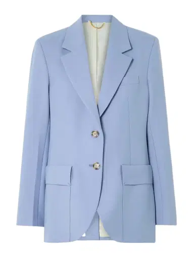 Victoria Beckham Twill Blazer | Thumbnail 1 Victoria Beckham Twill Blazer | Thumbnail 1